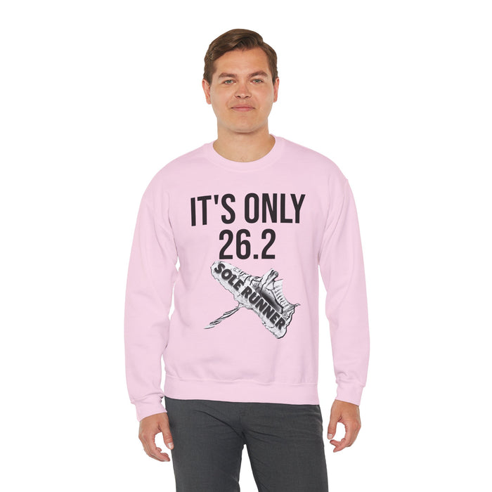 It's Only 26.2: Unisex Heavy Blend™ Crewneck Sweatshirt
