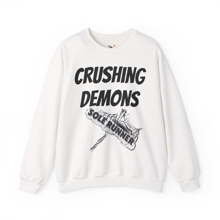 Crushing Demons: Unisex Heavy Blend™ Crewneck Sweatshirt