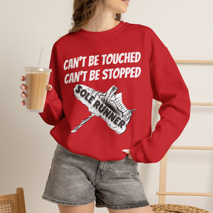 Can't Be Touched. Can't Be Stopped: Unisex Heavy Blend™ Crewneck Sweatshirt