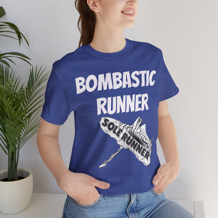 Bombastic Runner: Unisex Jersey Short Sleeve Tee