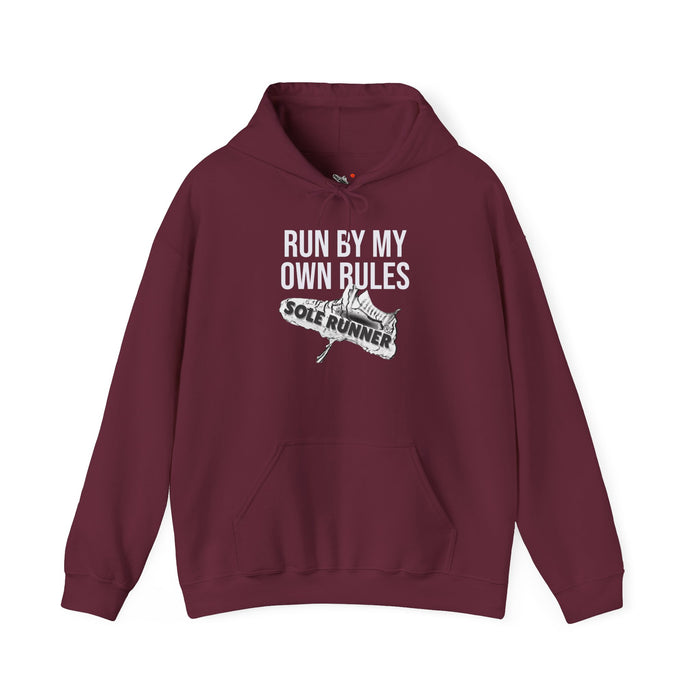 Run By My Own Rules: Unisex Heavy Blend™ Hooded Sweatshirt