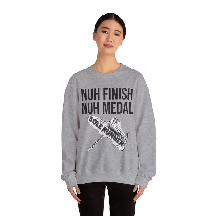 Nuh Finish Nuh Medal: Unisex Heavy Blend™ Crewneck Sweatshirt