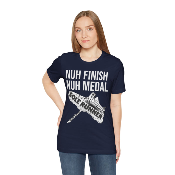 Nuh Finish Nuh Medal: Unisex Jersey Short Sleeve Tee