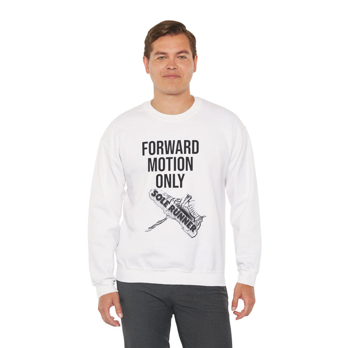 Forward Motion Only: Unisex Heavy Blend™ Crewneck Sweatshirt