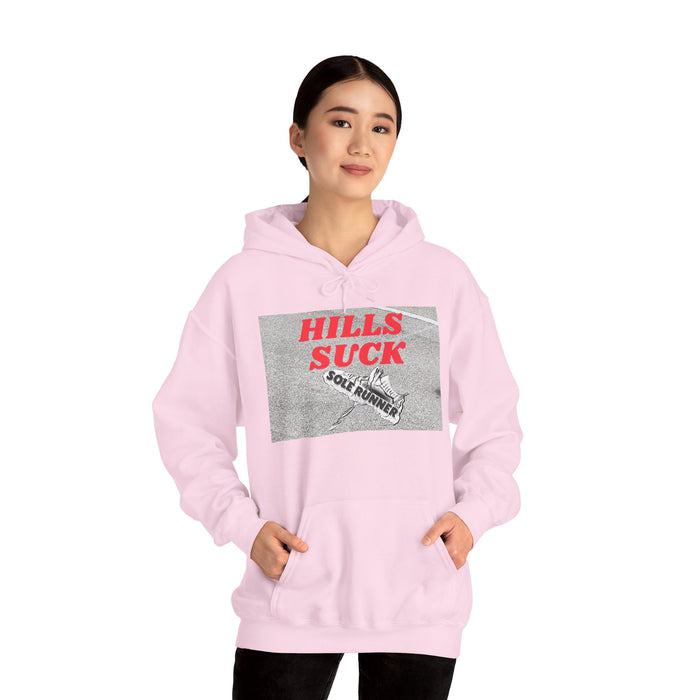 Hills Suck: Unisex Heavy Blend™ Hooded Sweatshirt