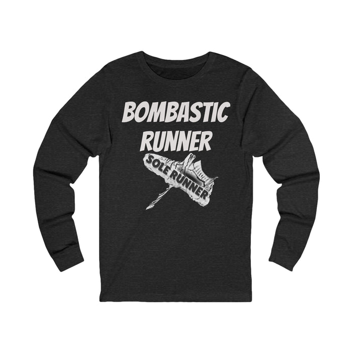 Bombastic Runner: Unisex Jersey Long Sleeve Tee