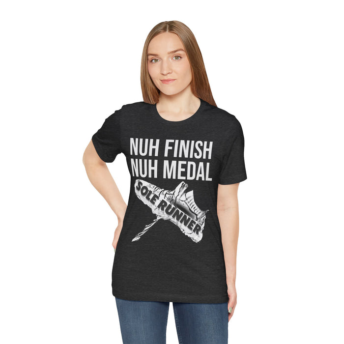 Nuh Finish Nuh Medal: Unisex Jersey Short Sleeve Tee