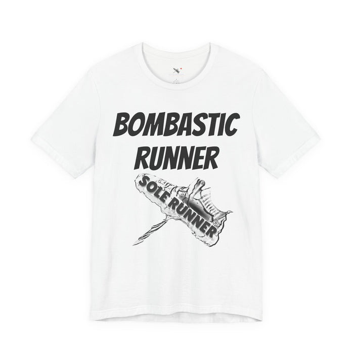 Bombastic Runner: Unisex Jersey Short Sleeve Tee