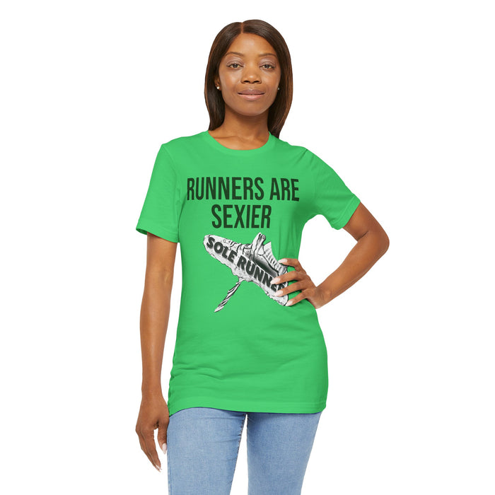 Runners Are Sexier-Sole Runner®:Unisex Jersey Short Sleeve Tee
