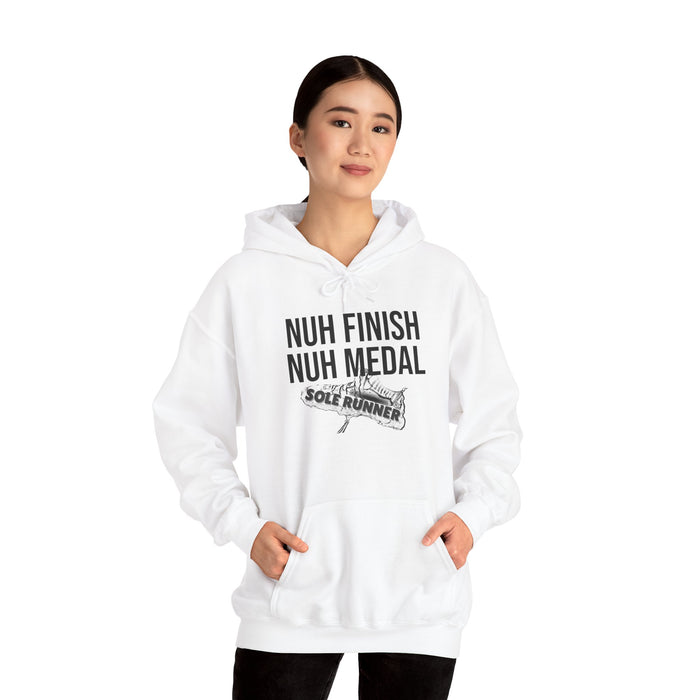 Nuh Finish Nuh Medal: Unisex Heavy Blend™ Hooded Sweatshirt
