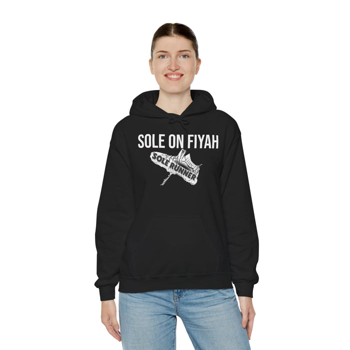 Sole On Fiyah: Unisex Heavy Blend™ Hooded Sweatshirt