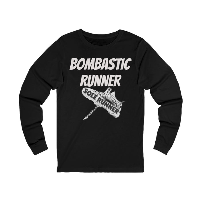 Bombastic Runner: Unisex Jersey Long Sleeve Tee