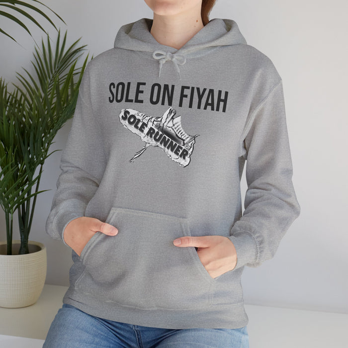 Sole On Fiyah: Unisex Heavy Blend™ Hooded Sweatshirt