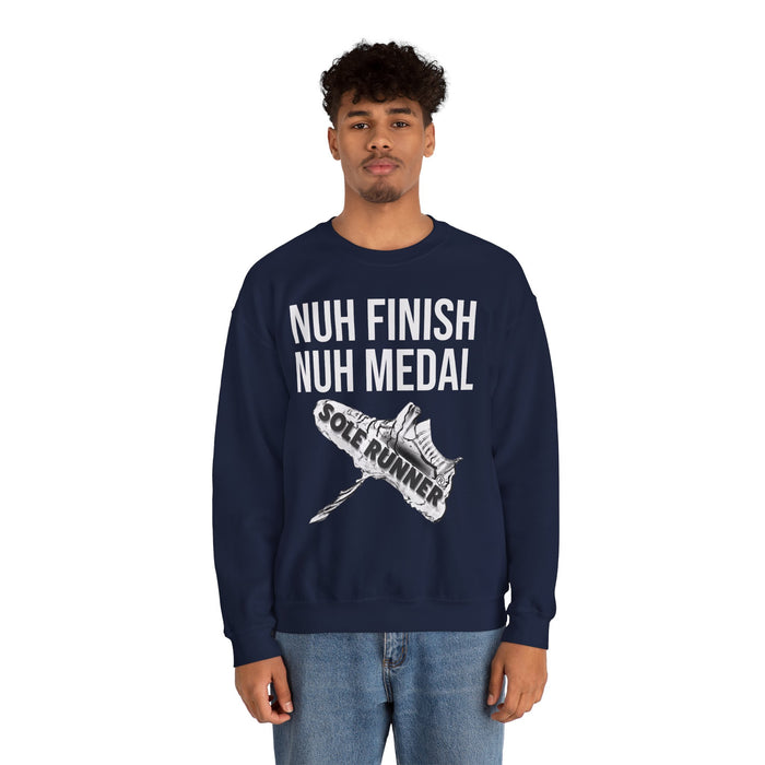 Nuh Finish Nuh Medal: Unisex Heavy Blend™ Crewneck Sweatshirt