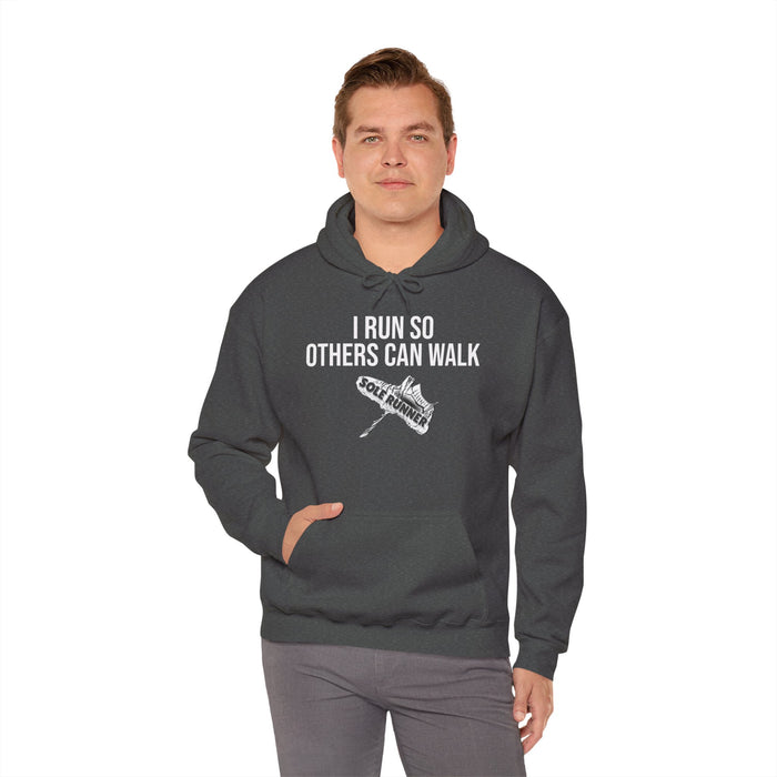 I Run So Others Can Walk: Unisex Heavy Blend™ Hooded Sweatshirt