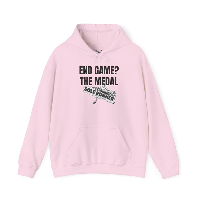 End Game? The Medal: Unisex Heavy Blend™ Hooded Sweatshirt