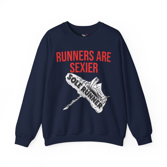 Runners Are Sexier: Unisex Heavy Blend™ Crewneck Sweatshirt