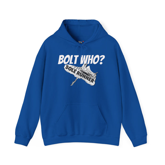 Bolt Who?: Unisex Heavy Blend™ Hooded Sweatshirt