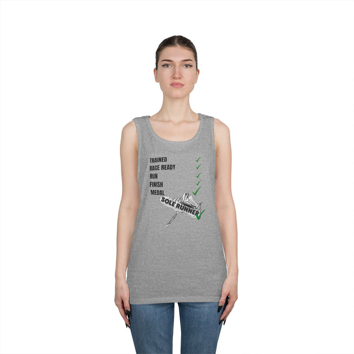 Trained To Medal: Unisex Heavy Cotton Tank Top