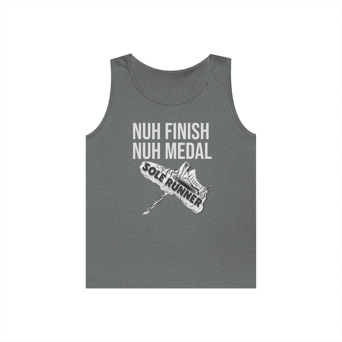 Nuh Finish Nuh Medal: Unisex Heavy Cotton Tank Top