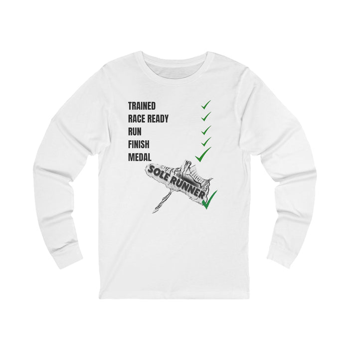 Trained To Medal: Unisex Jersey Long Sleeve Tee