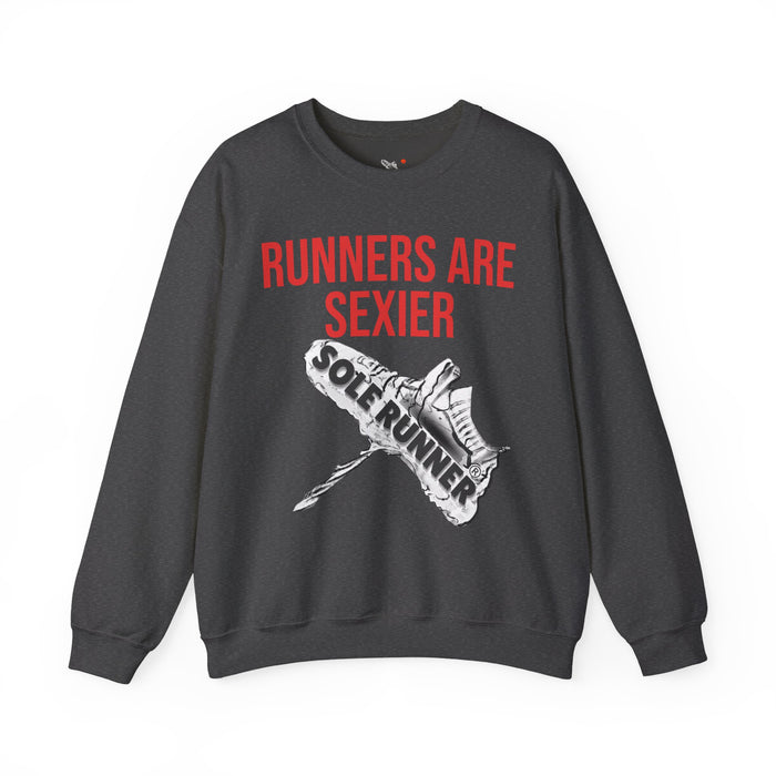 Runners Are Sexier: Unisex Heavy Blend™ Crewneck Sweatshirt