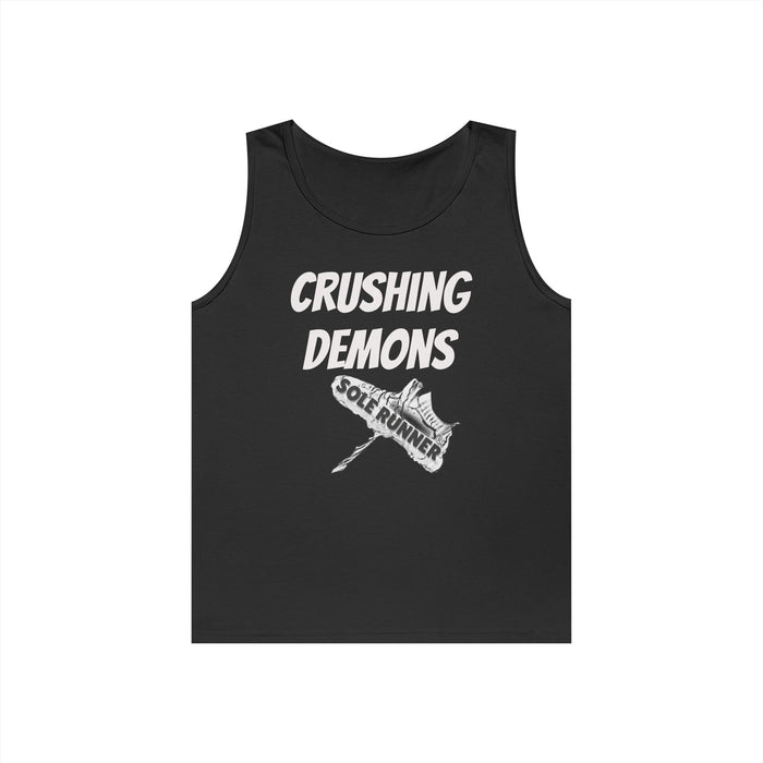 Crushing Demons: Unisex Heavy Cotton Tank Top