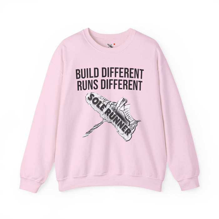 Built Different. Runs Different: Unisex Heavy Blend™ Crewneck Sweatshirt