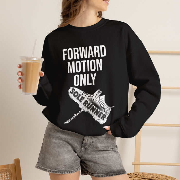 Forward Motion Only: Unisex Heavy Blend™ Crewneck Sweatshirt