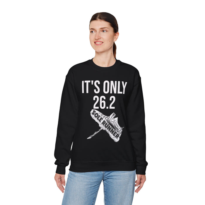 It's Only 26.2: Unisex Heavy Blend™ Crewneck Sweatshirt