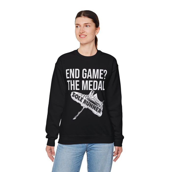 Endgame? The Medal: Unisex Heavy Blend™ Crewneck Sweatshirt