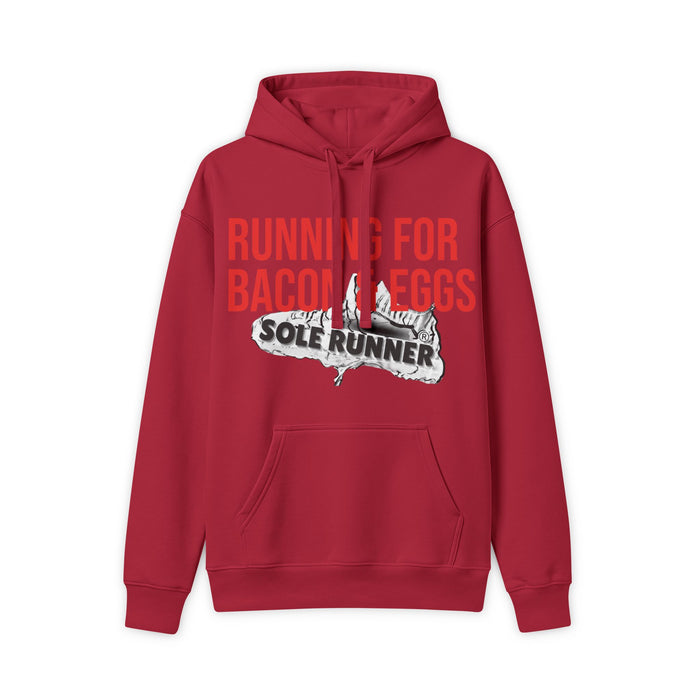 Running For Bacon & Eggs: Unisex Hammer Maxweight Hooded Sweatshirt