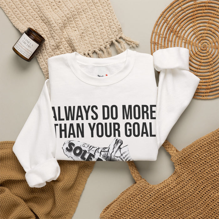 Always Do More Than Your Goal: Unisex Heavy Blend™ Crewneck Sweatshirt