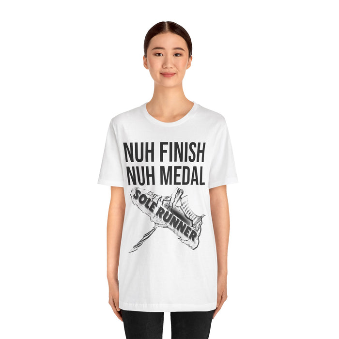 Nuh Finish Nuh Medal: Unisex Jersey Short Sleeve Tee