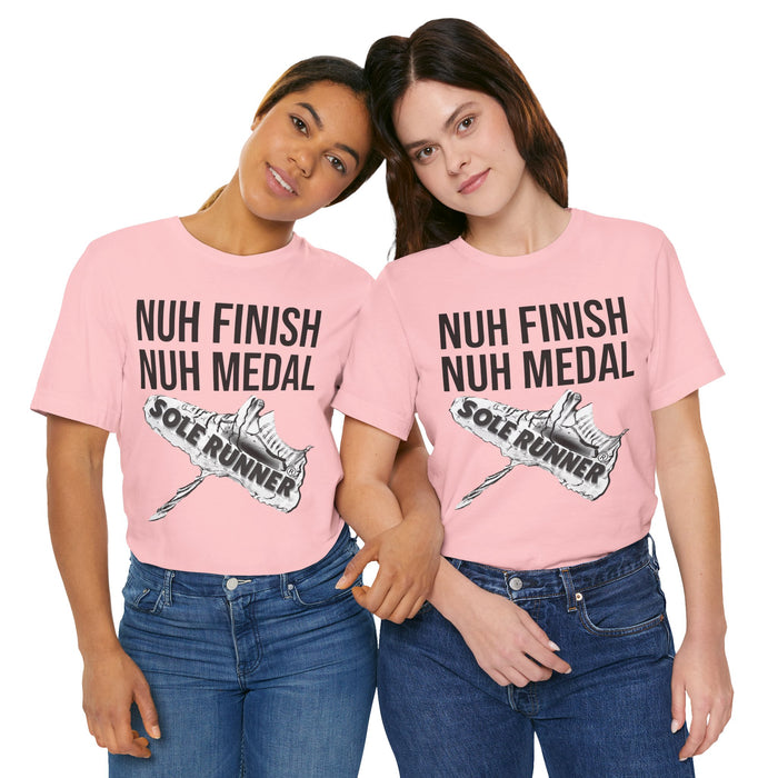 Nuh Finish Nuh Medal: Unisex Jersey Short Sleeve Tee
