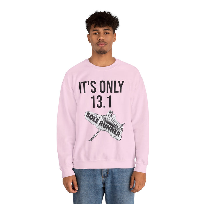 It's Only 13.1: Unisex Heavy Blend™ Crewneck Sweatshirt