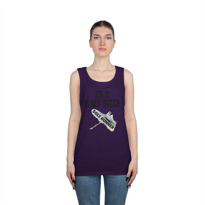 26.2 Is My Bitch: Unisex Heavy Cotton Tank Top