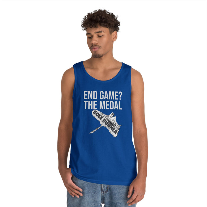 End Game? The Medal: Unisex Heavy Cotton Tank Top