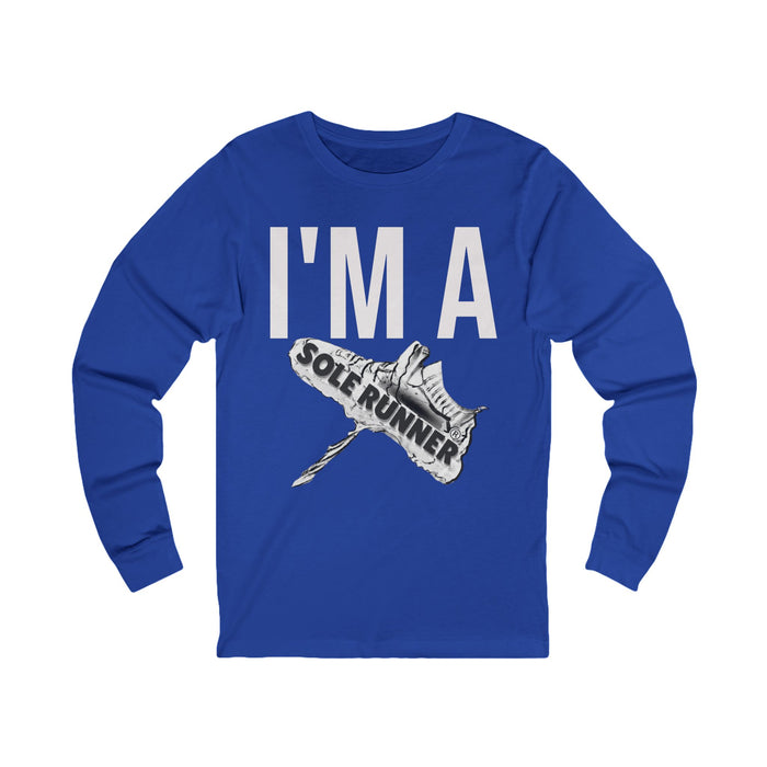 I'm Sole Runner®: Unisex Jersey Long Sleeve Tee