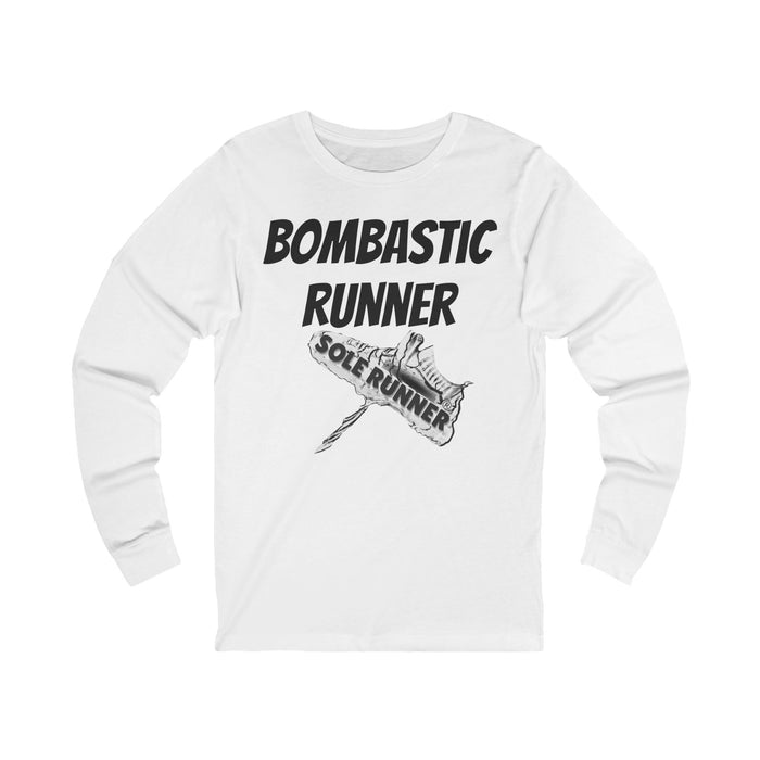 Bombastic Runner: Unisex Jersey Long Sleeve Tee