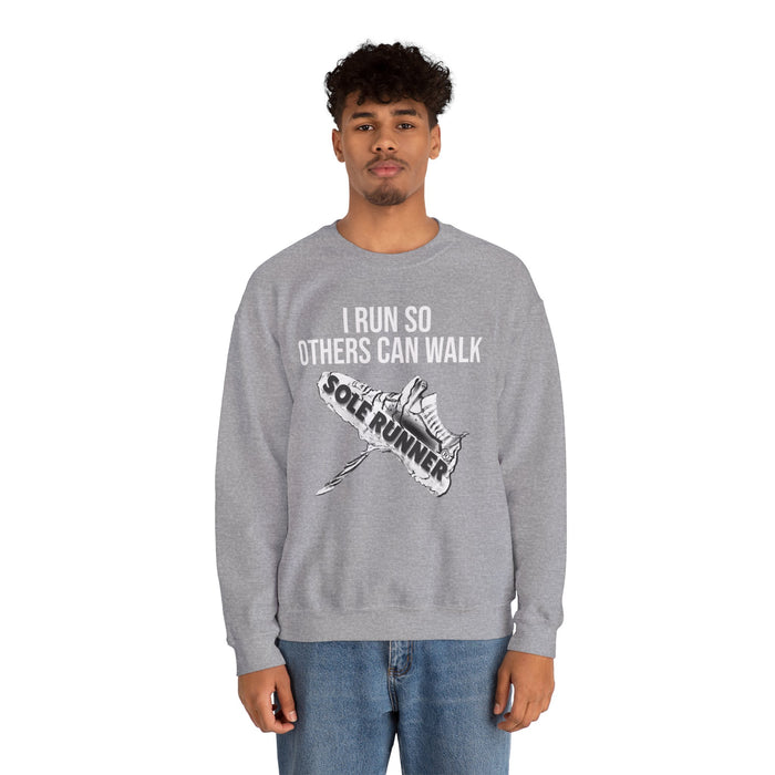 I Run So Others Can Walk: Unisex Heavy Blend™ Crewneck Sweatshirt