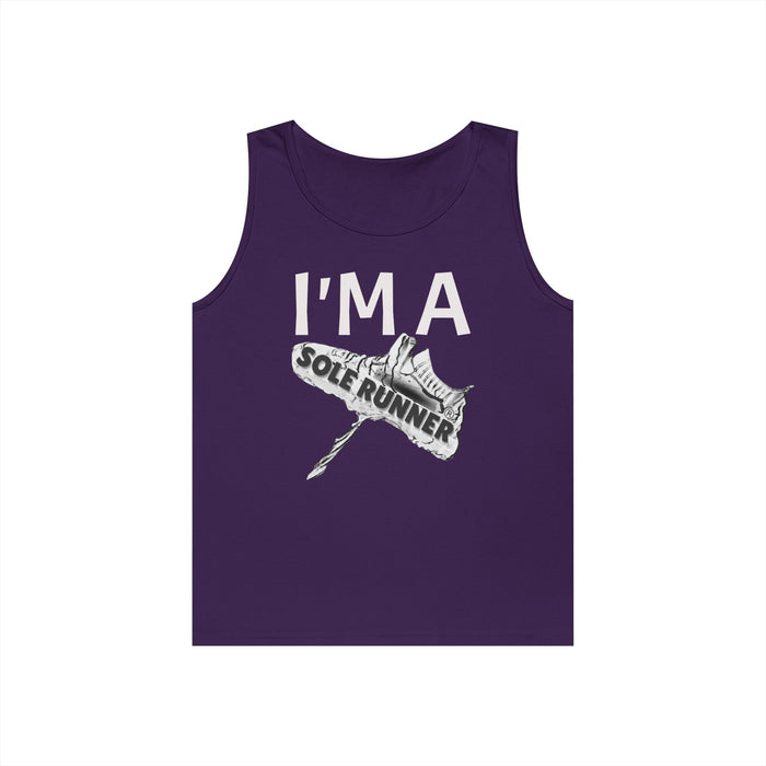 I'm A Sole Runner® Unisex Heavy Cotton Tank Top