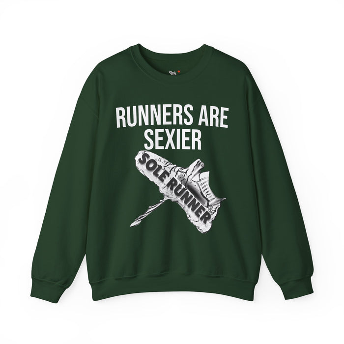 Runners Are Sexier: Unisex Heavy Blend™ Crewneck Sweatshirt