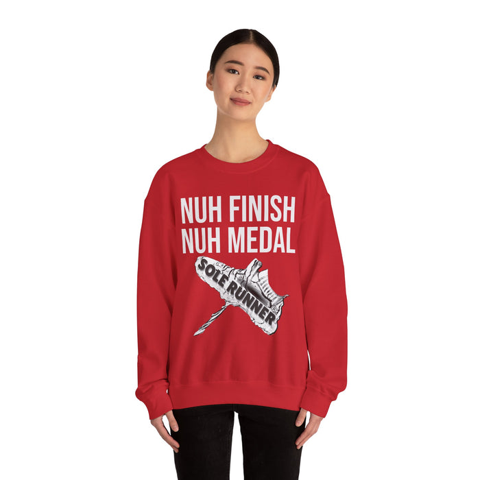 Nuh Finish Nuh Medal: Unisex Heavy Blend™ Crewneck Sweatshirt