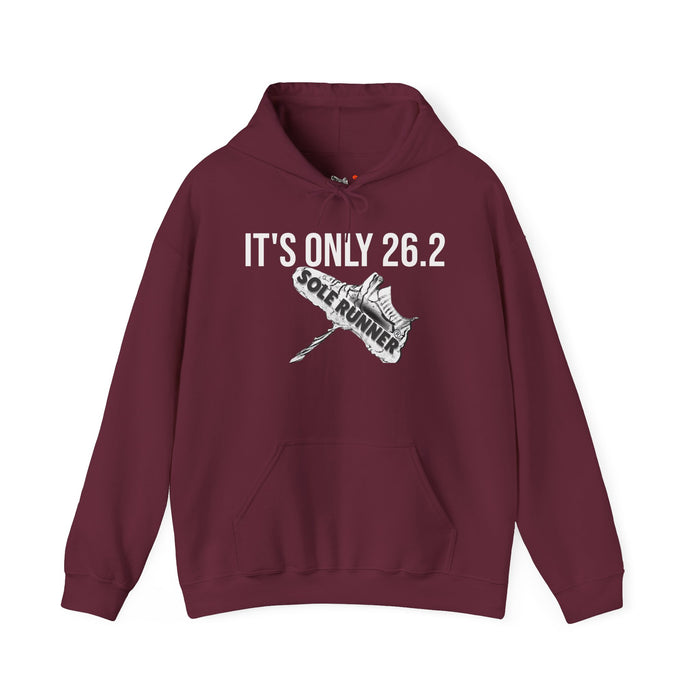 It's Only 26.2: Unisex Heavy Blend™ Hooded Sweatshirt