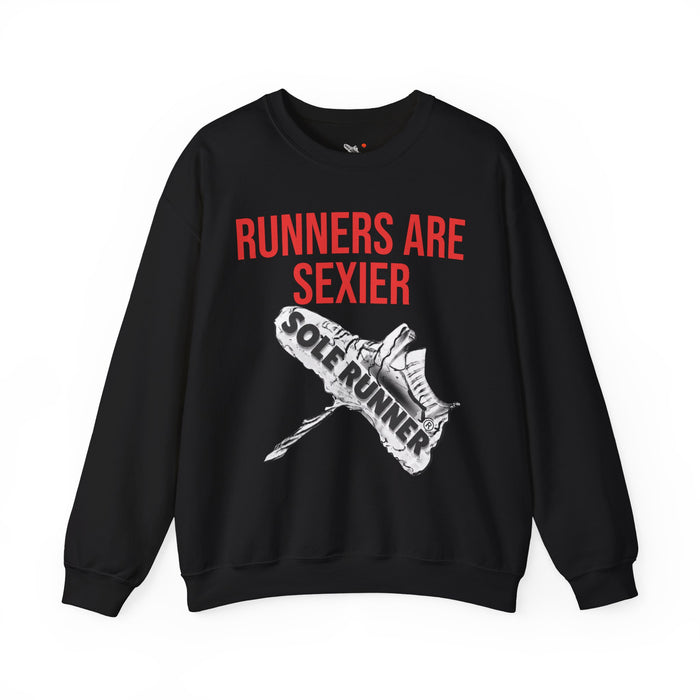 Runners Are Sexier: Unisex Heavy Blend™ Crewneck Sweatshirt