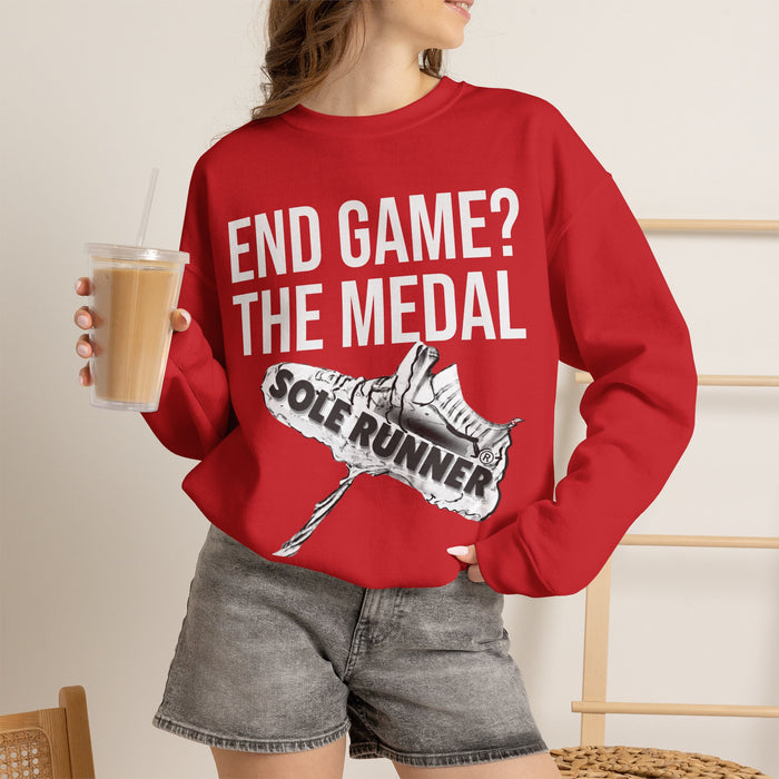 Endgame? The Medal: Unisex Heavy Blend™ Crewneck Sweatshirt