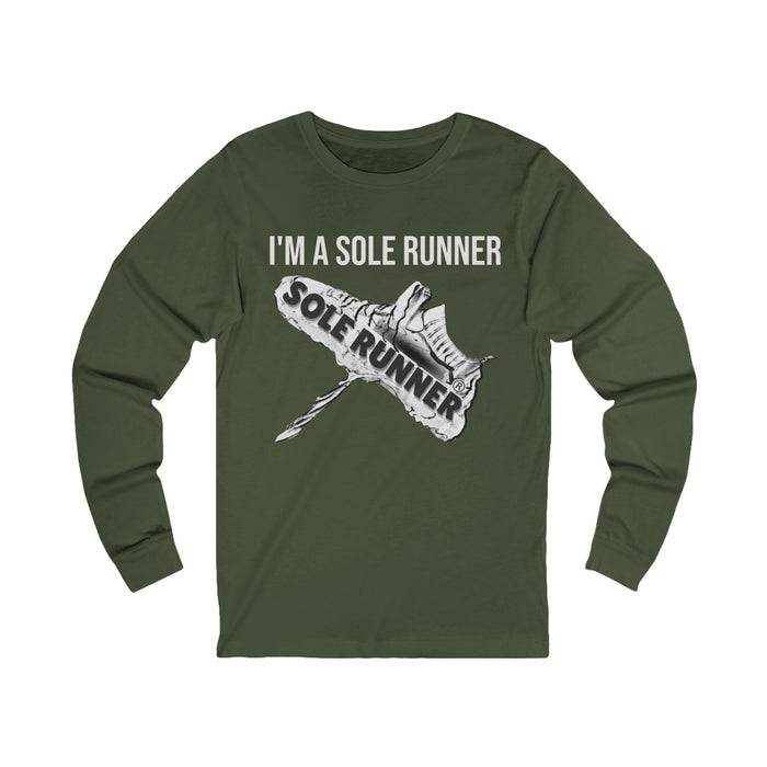 I'm Sole Runner®: Unisex Jersey Long Sleeve Tee