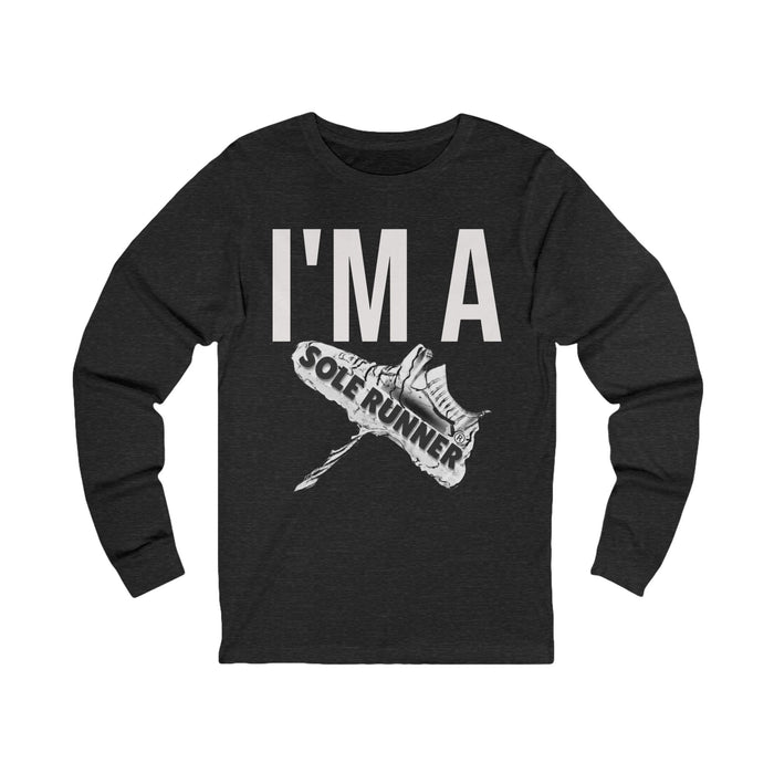 I'm Sole Runner®: Unisex Jersey Long Sleeve Tee