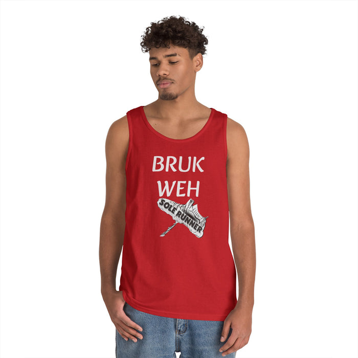 Bruk Weh: Unisex Heavy Cotton Tank Top